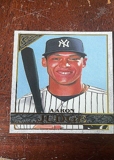 2020 Topps Gallery #100 Aaron Judge — front