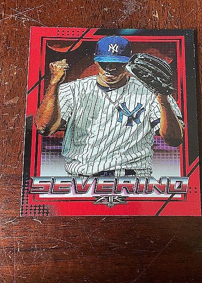 2020 Topps Fire #4 Luis Severino — front