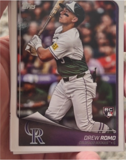 2025 Topps Flagship Collection #40 Drew Romo — front