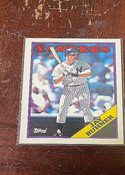 1988 Topps Traded #21T Jay Buhner — front