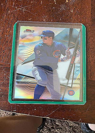 2020 Topps Finest #51 Anthony Rizzo — front