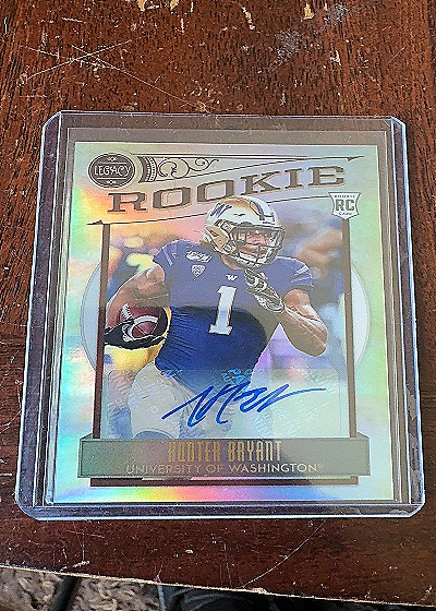 2020 Panini Legacy #177 Hunter Bryant — front