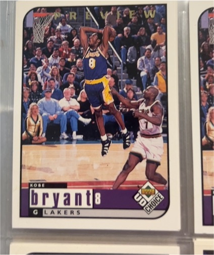 1998 Upper Deck Choice #69 Kobe Bryant — front