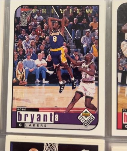 1998 Upper Deck Choice Preview #69 Kobe Bryant — front
