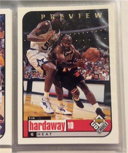 1998-99 Upper Deck UD Choice Preview #75 Tim Hardaway — front
