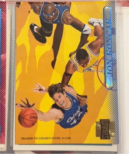 1996-97 Topps Stadium Club #149 Jon Koncak — front