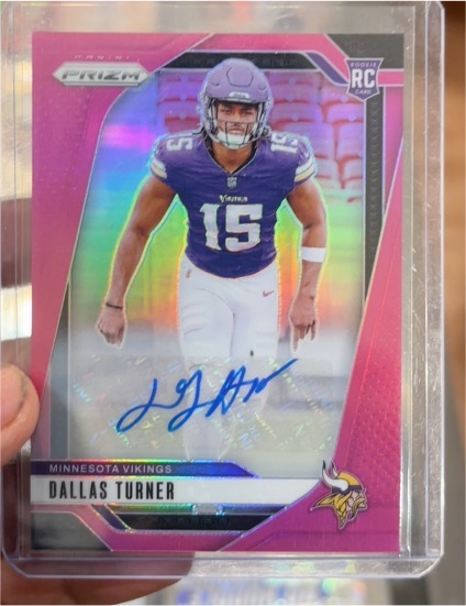 2024 Panini Prizm #324 Dallas Turner — front