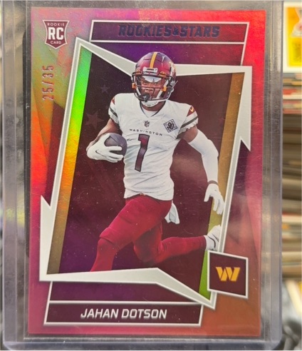 2022 Panini Rookies & Stars #114 Jahan Dotson — front