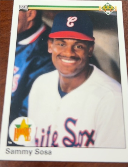1990 Upper Deck #17 Sammy Sosa — front