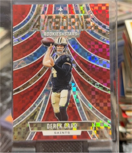 2024 Panini Rookies & Stars Airborne #A-DCR Derek Carr — front