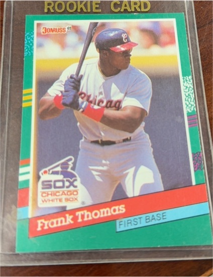 1991 Donruss #477 Frank Thomas — front