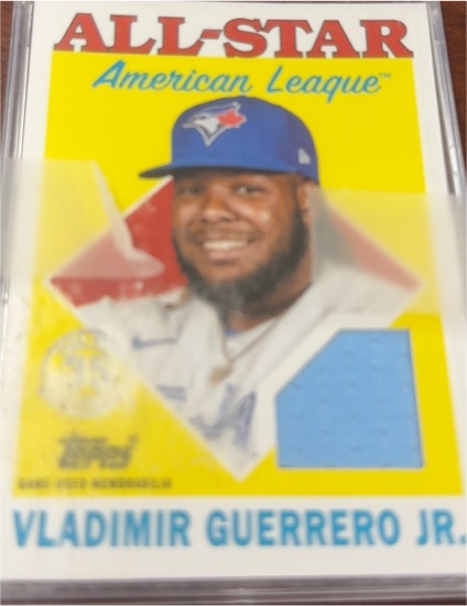 2023 Topps Series 2 1988 All-Star Relics #88ASR-VG Vladimir Guerrero Jr. — front