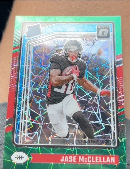 2024 Donruss Optic #243 Jase McClellan — front
