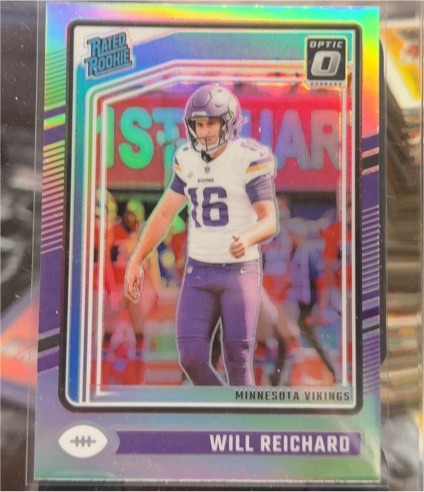 2024 Panini Donruss Optic #297 Will Reichard — front