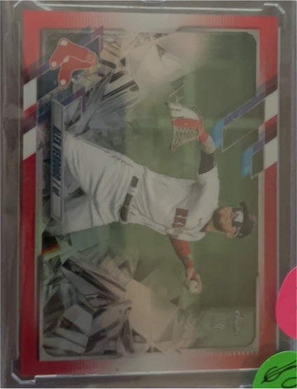 2021 Topps #312 Xander Bogaerts — front