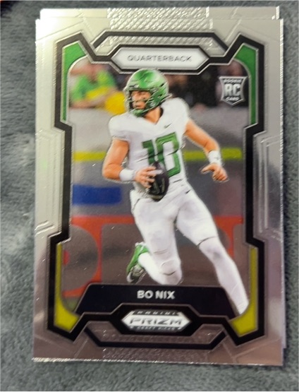 2024 Panini Prizm Draft Picks #105 Bo Nix — front