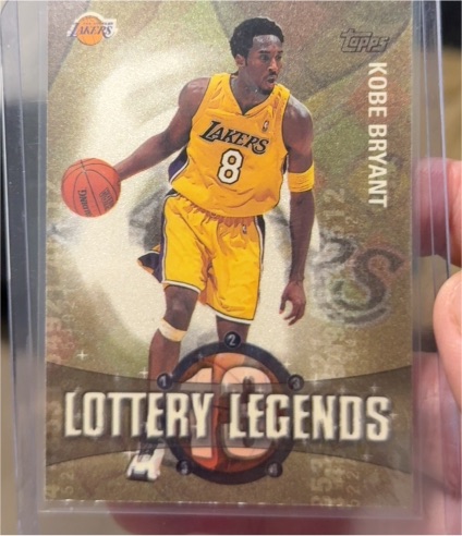 2001-02 Topps Lottery Legends #LL13 Kobe Bryant — front