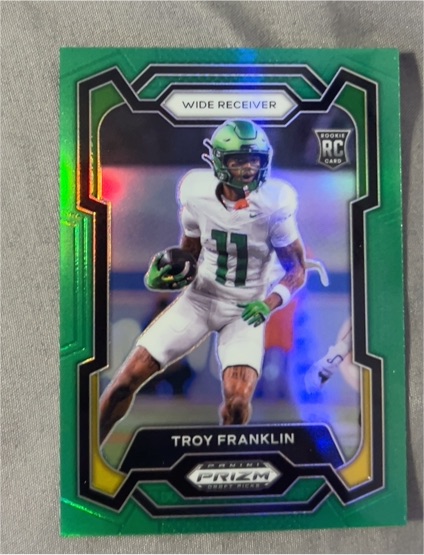2024 Panini Prizm Draft Picks #119 Troy Franklin — front