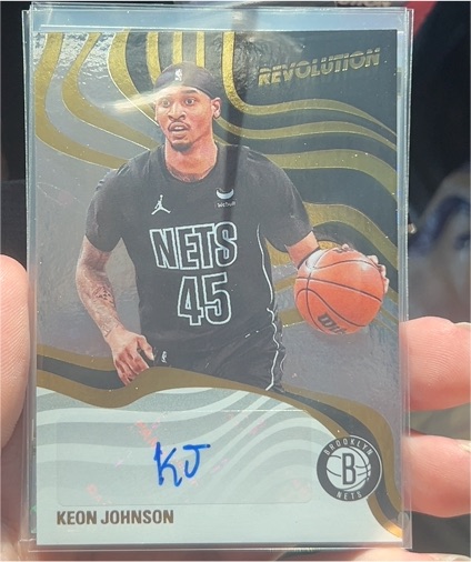 2024-25 Panini Revolution #RS-KEO Keon Johnson — front