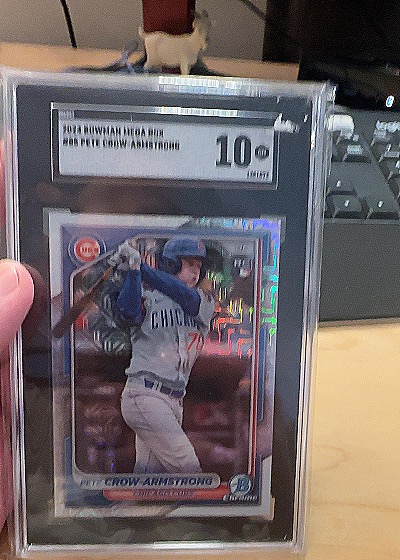 2024 Bowman Chrome #85 Pete Crow-Armstrong — front