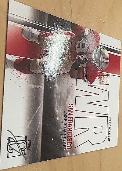 2024 Topps Signature Class #53 Jerry Rice — front