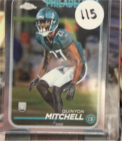 2024 Topps Chrome #229 Quinyon Mitchell — front