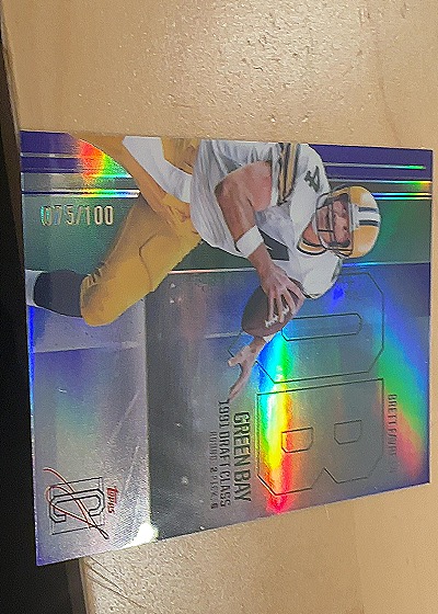 1997 Topps Chrome #TC-1 Brett Favre — front
