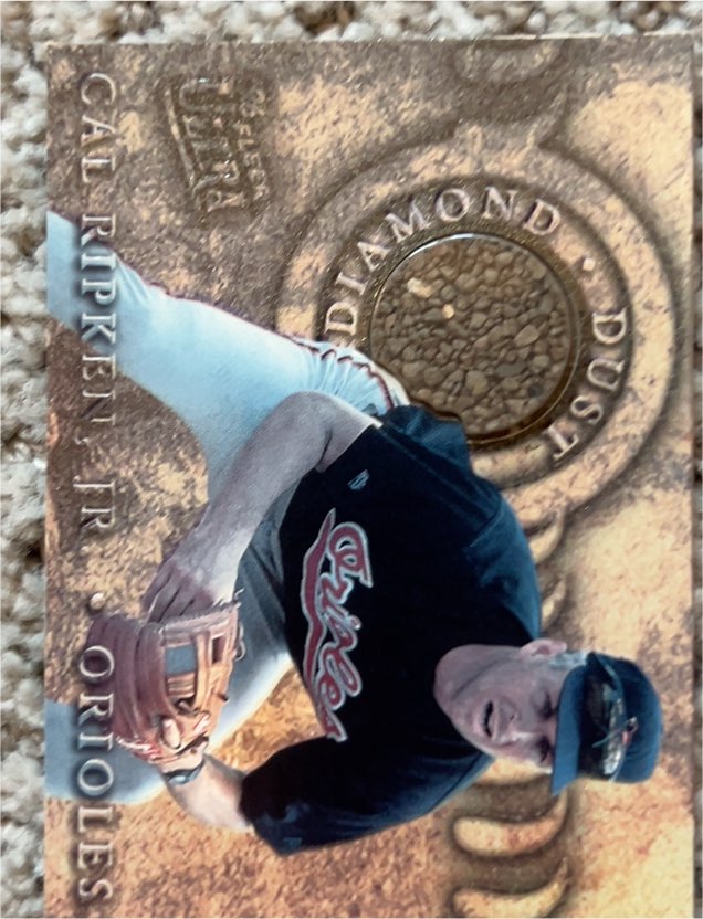 1995 Fleer Ultra Diamond Dust #Cal Ripken Jr. — front