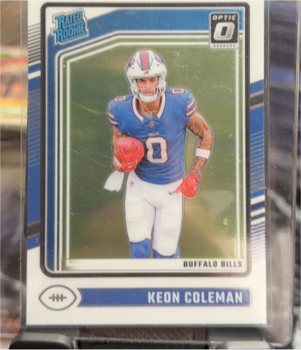 2024 Donruss Optic #263 Keon Coleman — front