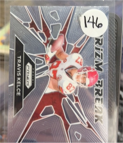 2024 Panini Prizm #1 Travis Kelce Prizm Break — front