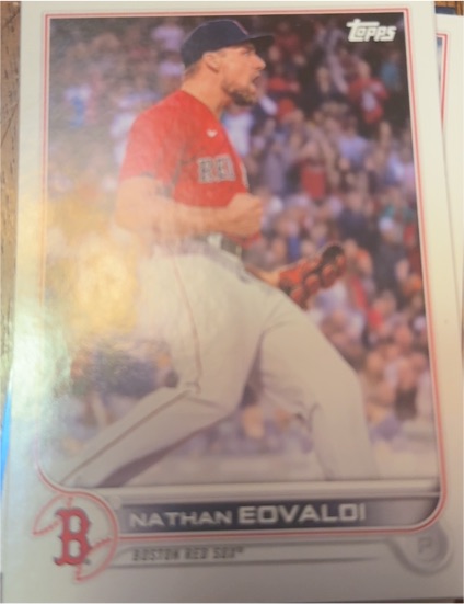 2022 Topps #657 Nathan Eovaldi — front