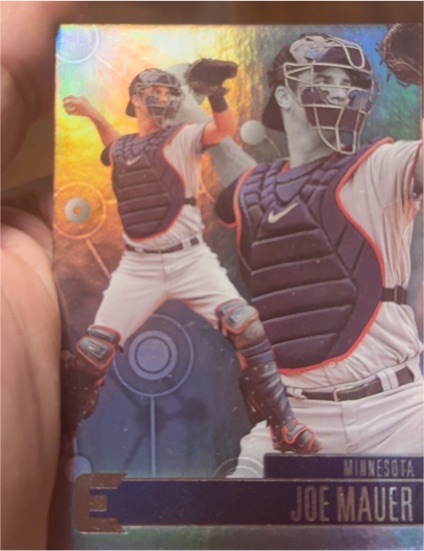 2023 Panini Chronicles #17 Joe Mauer Essentials — front