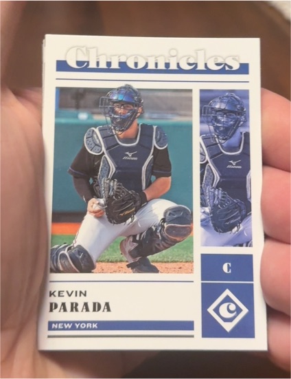 2023 Panini Chronicles #25 Kevin Parada — front