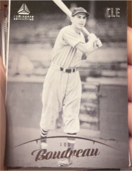 2023 Panini Chronicles #21 Lou Boudreau Luminance — front