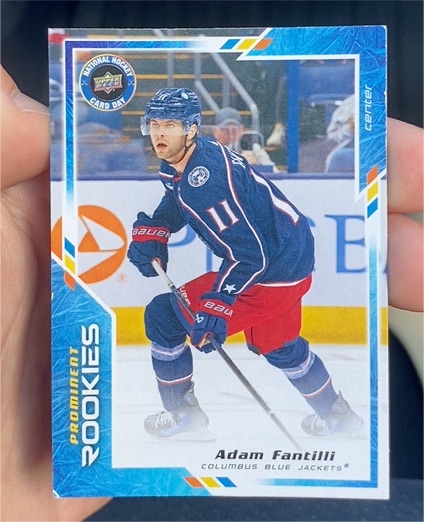 2024 Upper Deck National Hockey Card Day #NHCD-2 Adam Fantilli — front