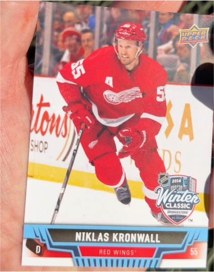 2014 Upper Deck NHL Winter Classic #WC7 Niklas Kronwall — front