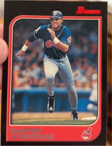 1997 Bowman #273 David Justice — front