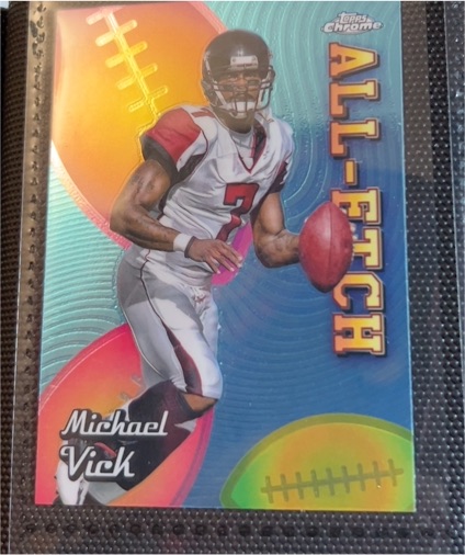 2024 Topps Chrome #CAE-MV Michael Vick All-Etch — front