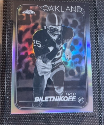 2024 Topps Chrome #152 Fred Biletnikoff — front