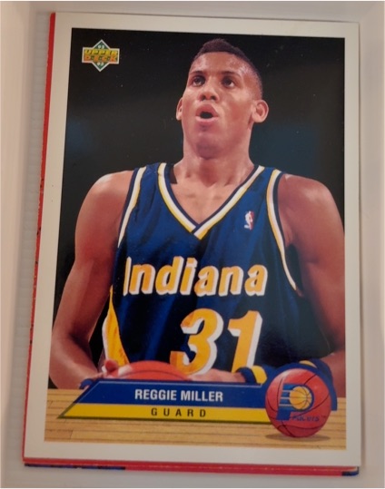 1992-93 Upper Deck McDonald's #P18 Reggie Miller — front