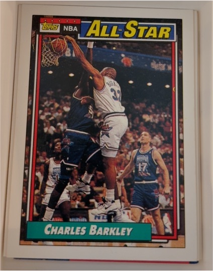 1992 Topps #107 Charles Barkley All Star — front