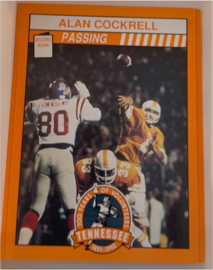 1990 100 Years Tennessee Vols Football Card #276 Alan Cockrell — front
