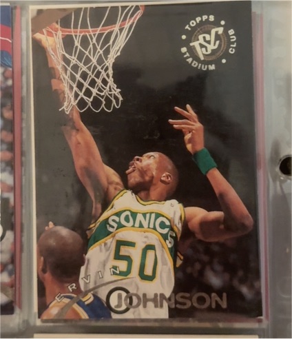 1994-95 Topps Stadium Club #170 Ervin Johnson — front