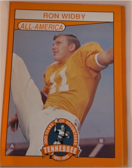 1990 100 Years of Tennessee Volunteers #173 Ron Widby — front