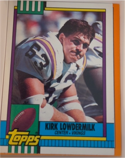1990 Topps #102 Kirk Lowdermilk — front