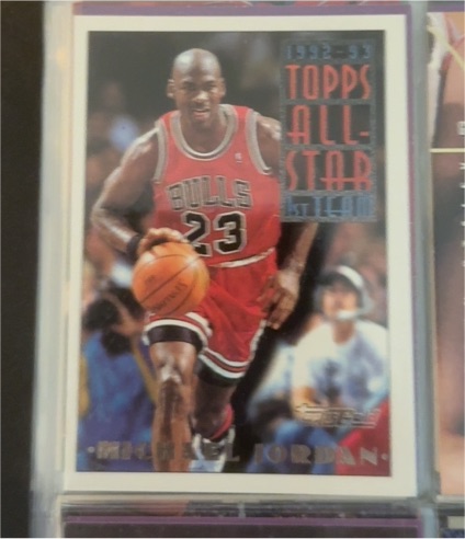 1992-93 Topps All-Star #101 Michael Jordan — front