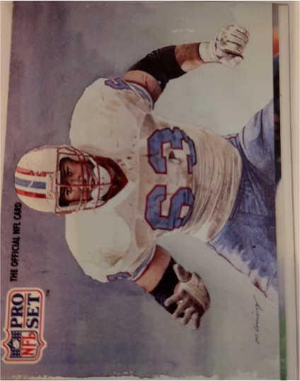1991 Pro Set #411 Mike Munchak — front