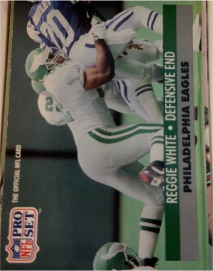 1991 Pro Set #620 Reggie White — front