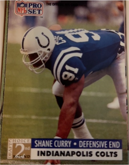 1991 Pro Set #769 Shane Curry — front