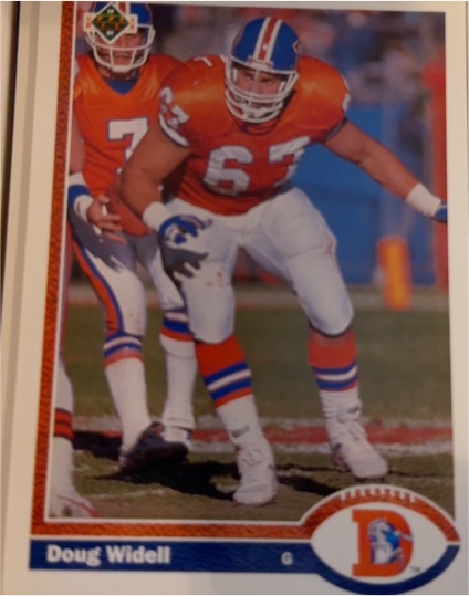 1991 Upper Deck #479 Doug Widell — front